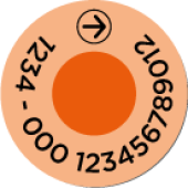 Deer replacement tag showing NAIT location number and the animal's sequence number