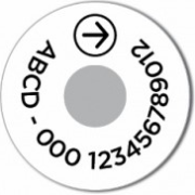 Cattle replacement tag showing NAIT location number or dairy participant code, and the animal's sequence number