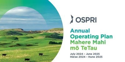 Cover of OSPRI Annual Operating Plan 2023-2024