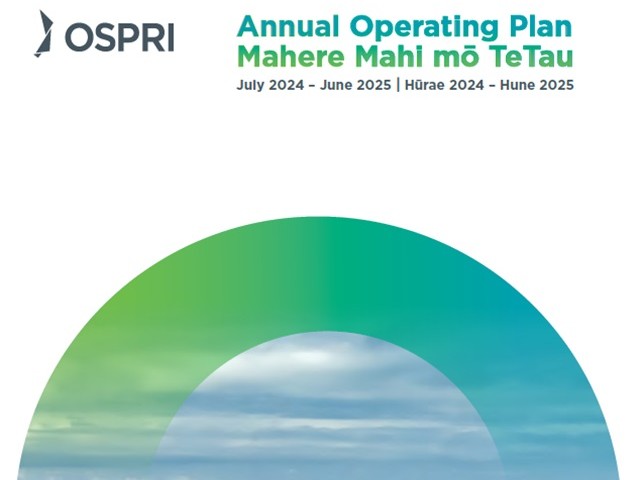 Annual Operating Plan 2024-2025 cover photo