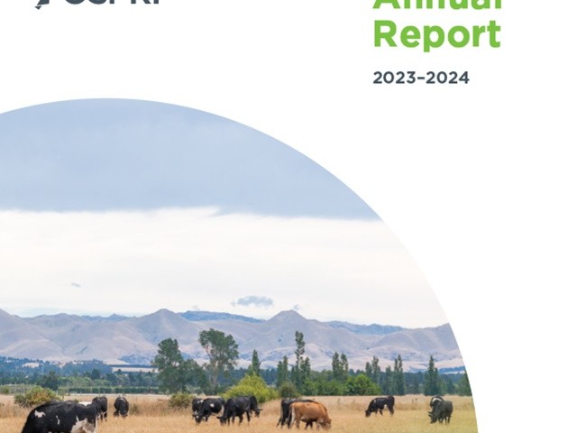 Cover of OSPRI annual report 2023-2024